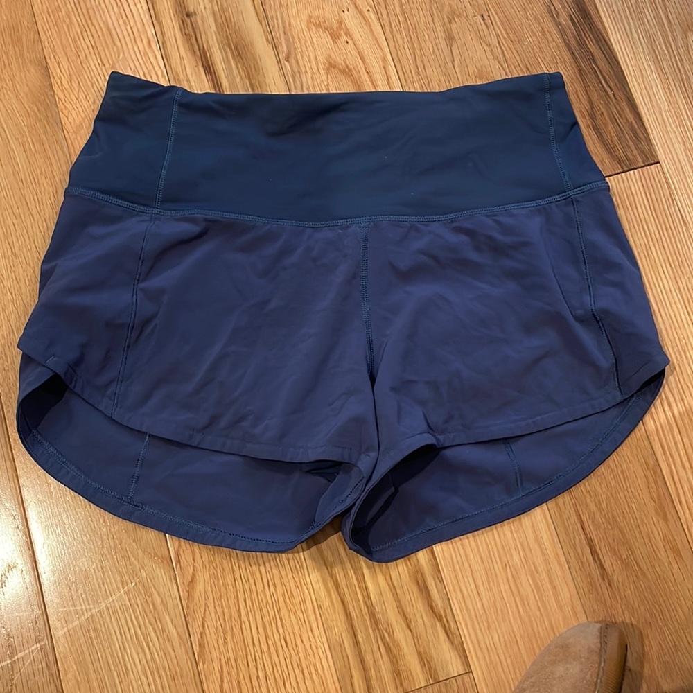 Lululemon running shorts, size 4